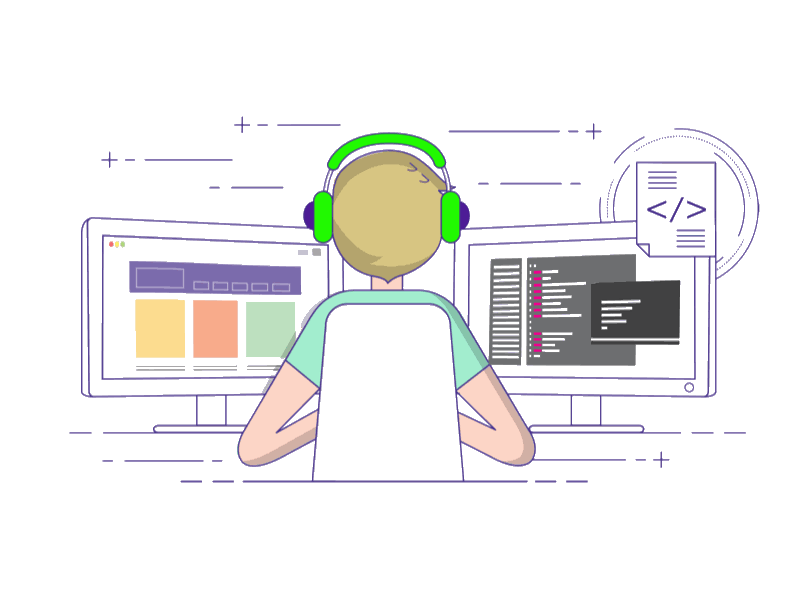 Futuristic Tech Animation